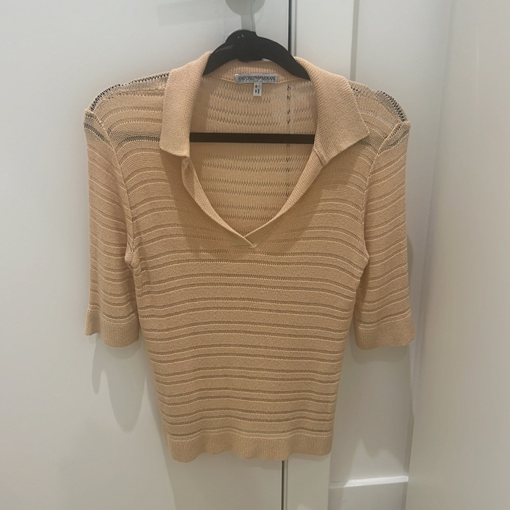 Vintage Armani knit top